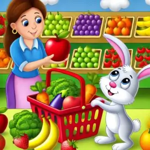 a day at the supermarket