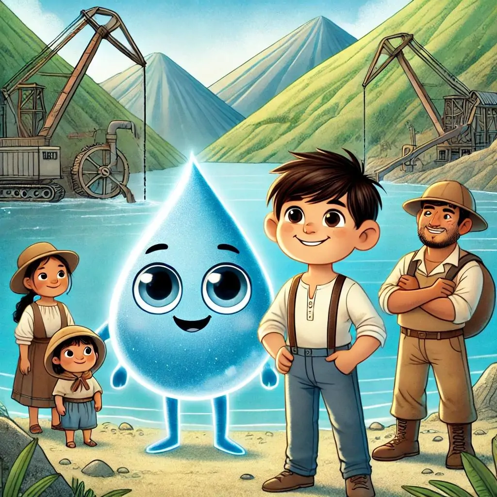 alejandro y la gota de agua magica