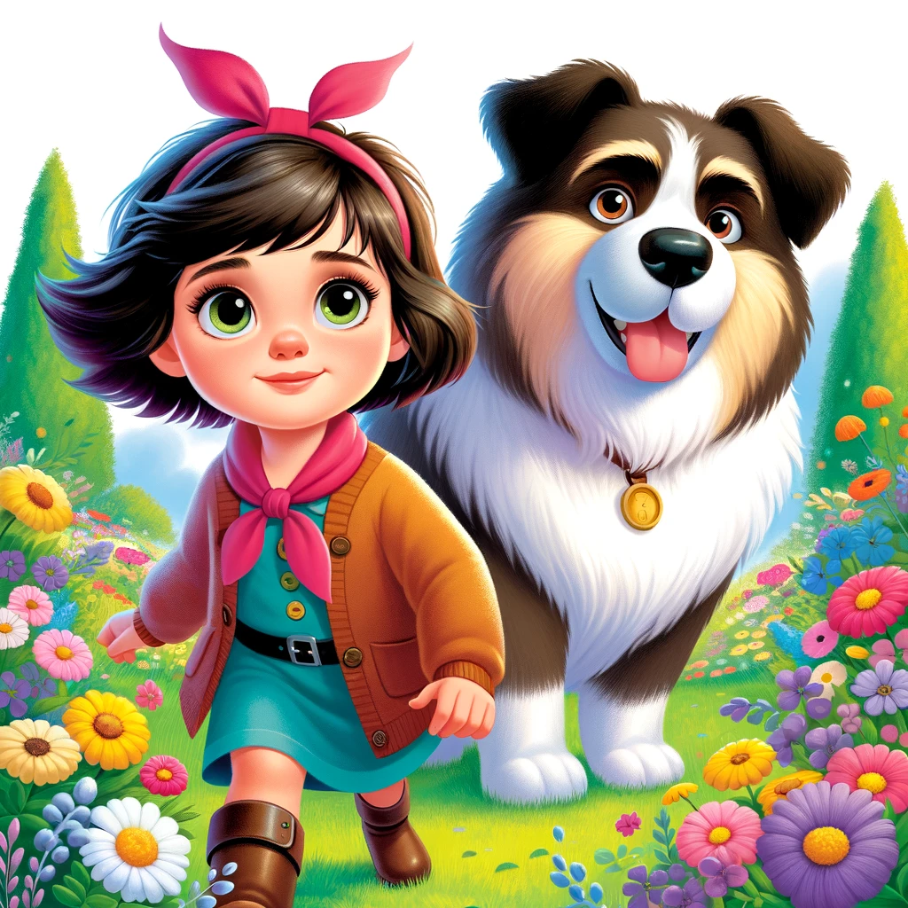 allegra y las travesuras con max