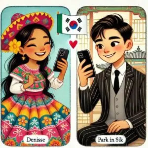 amor a distancia la historia de denisse y park in sik