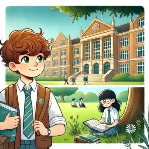 amor bajo el arbol de la escuela