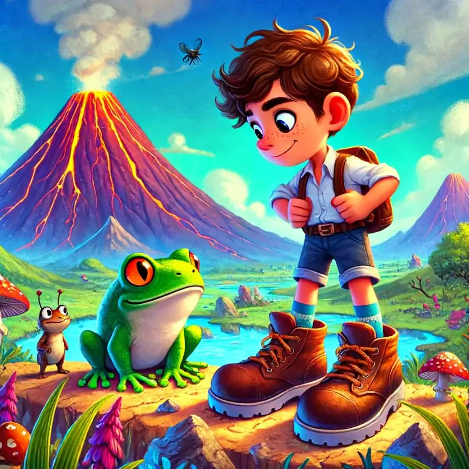 aquiles y la aventura del volcan