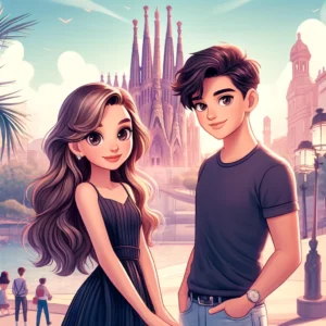 ariana y lucas en barcelona