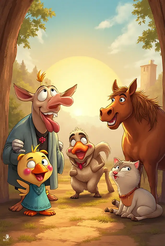 armonia en el corral una sinfonia de amistad y musica (1)