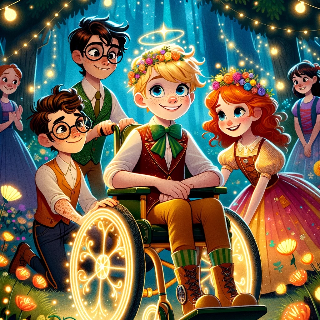 aurora y el bosque encantado