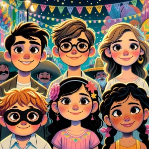 aventuras en el carnaval el viaje de cinco amigos