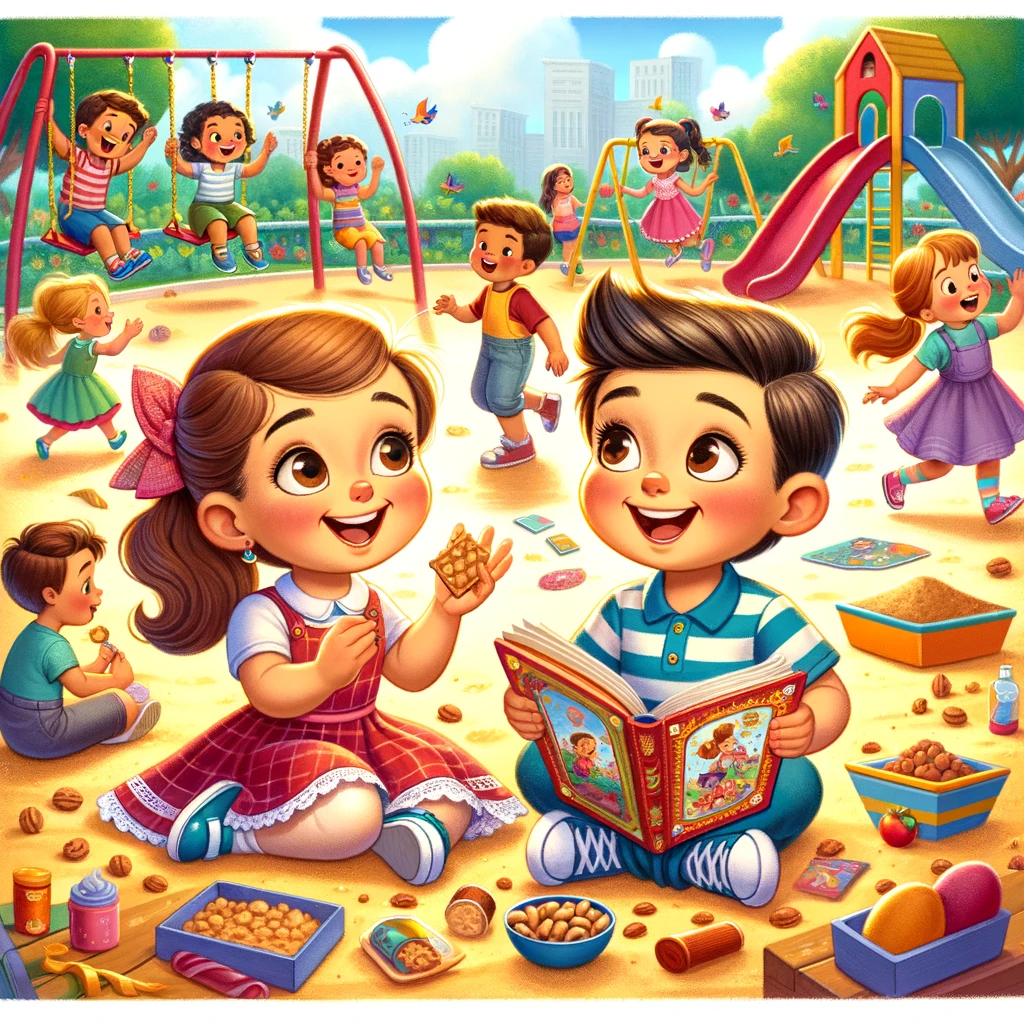 aventuras en el patio de recreo