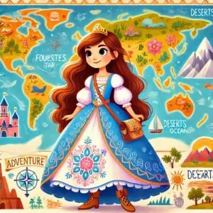 azul la princesa exploradora