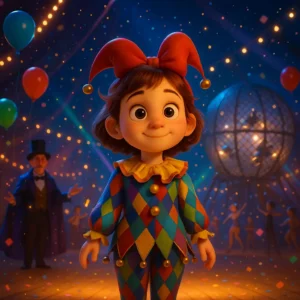 bajo el cielo de colores magicos la enchantadora historia del circo magico y la pequena bufon irene