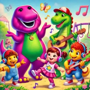 barney y la nueva amiga