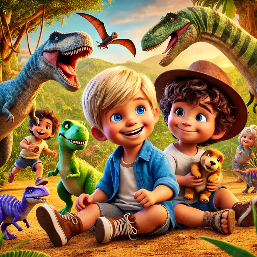 benicio y laureano en la era de los dinosaurios