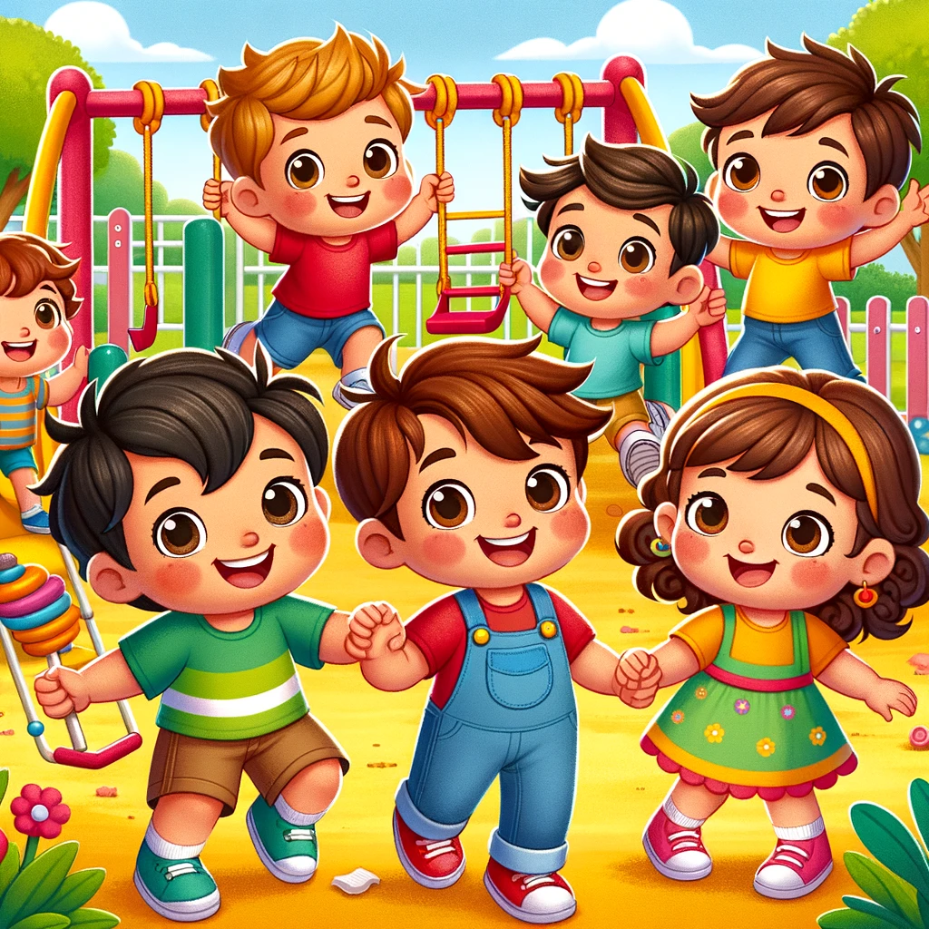 camilo y sus amigos en el parque de aventuras