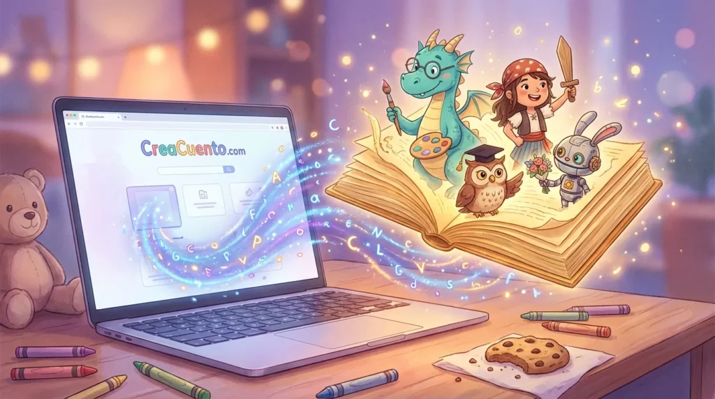 crea cuento con ia gratis online