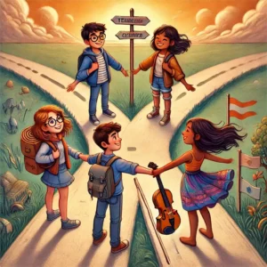 cuatro caminos que se bifurcan en el destino (1)