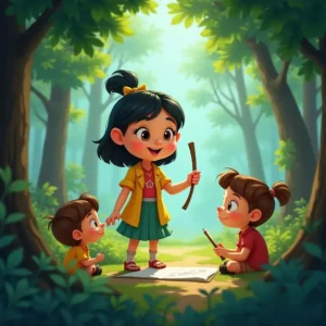 cuento de descubriendo el bosque de la sabiduria un viaje de conexiones y aprendizajes significativos