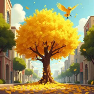 cuento de el arbol de las flores doradas un tesoro que viste de gala (1)