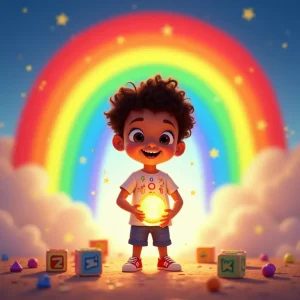 cuento de el arcoiris de numeros y letras (1)