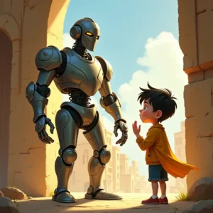 cuento de el caballero de metal y los suenos del futuro (1)