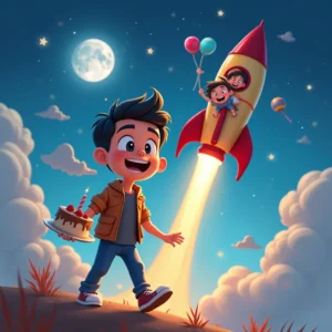 cuento de el cumpleanos lunar de oni un sueno que desafio la gravedad y la duda