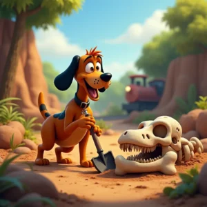 cuento de el gran descubrimiento de sabueso el perro mas despistado del mundo (1)