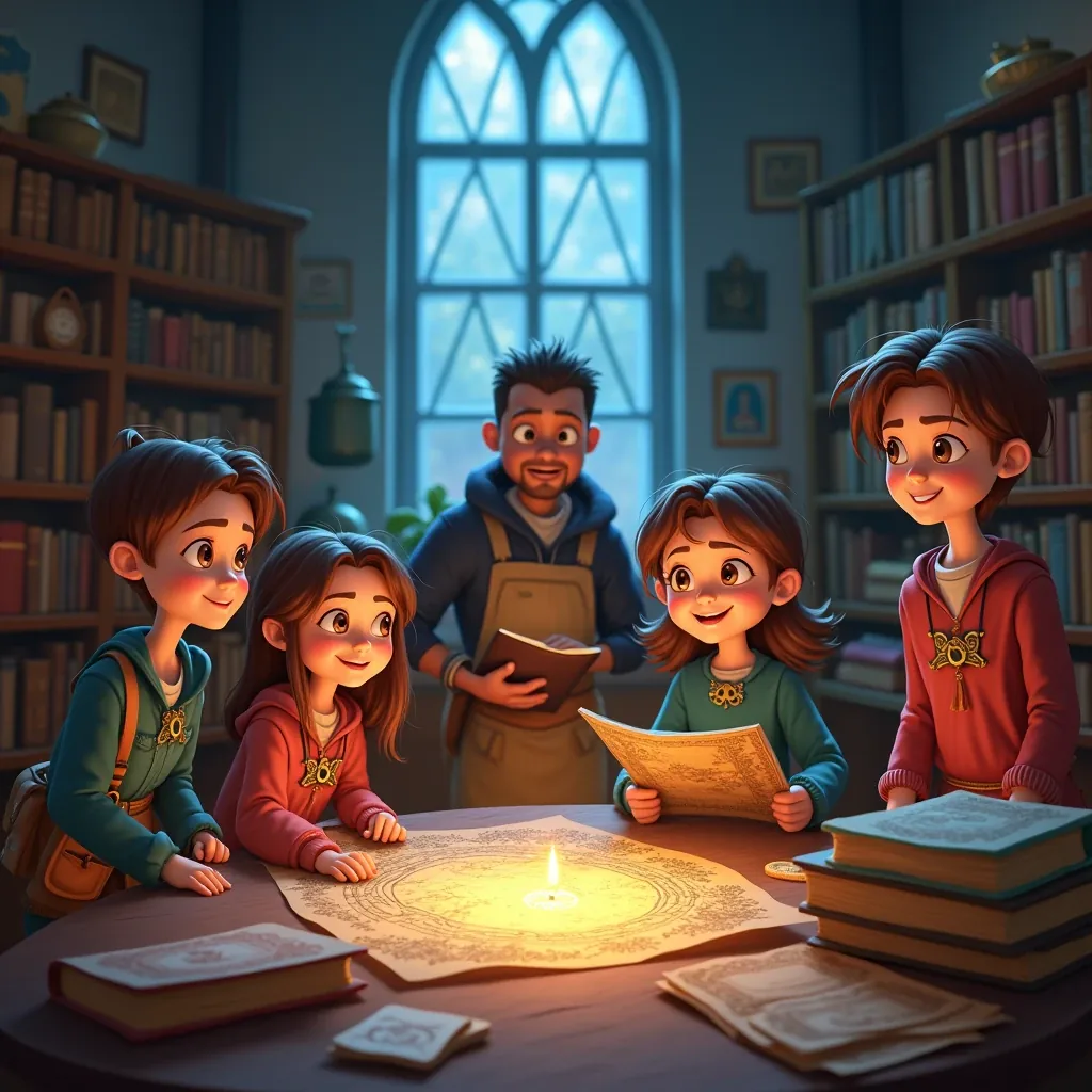 cuento de el misterioso tesoro del aula magica una aventura en el pasado de la escuela
