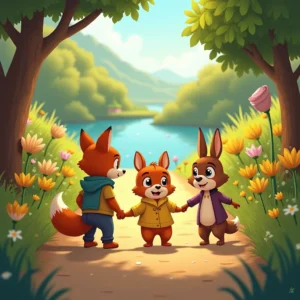 cuento de el tesoro mas dulce de todos la amistad que espera al final del camino