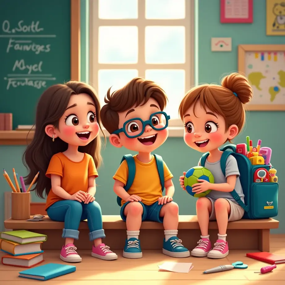 cuento de entre pizarras y sonrisas amanecen nuevos amigos (1)