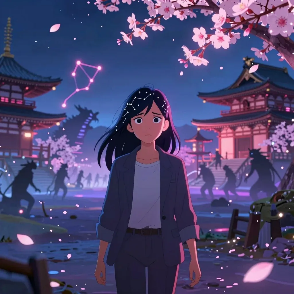 cuento de entre sombras de neon y sakuras el viaje de minjoo hacia la luz
