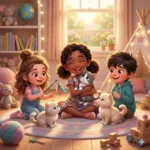 cuento de hanna y sus gatitas magicas