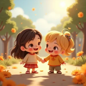 cuento de la amistad que vencio las diferencias un lazo de felicidad eterna