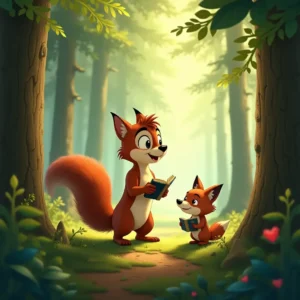 cuento de la ardilla del bosque susurrante un corazon lleno de secretos y misterios (1)