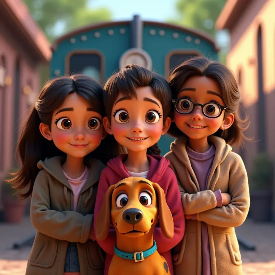 cuento de la aventura de las cinco amigas un tren de amistad y aventuras (1)
