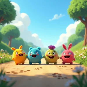 cuento de la aventura de las cuatro bolitas un camino de colores y amistad (1)