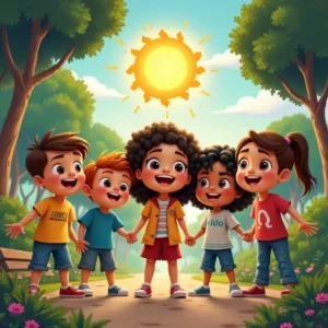 cuento de la aventura de los derechos magicos un viaje con leo maya nico y sofia para descubrir la igualdad y la justicia (1)