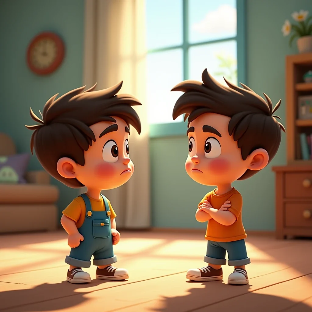 cuento de la aventura de los primos separados por la rivalidad y unidos por el destino