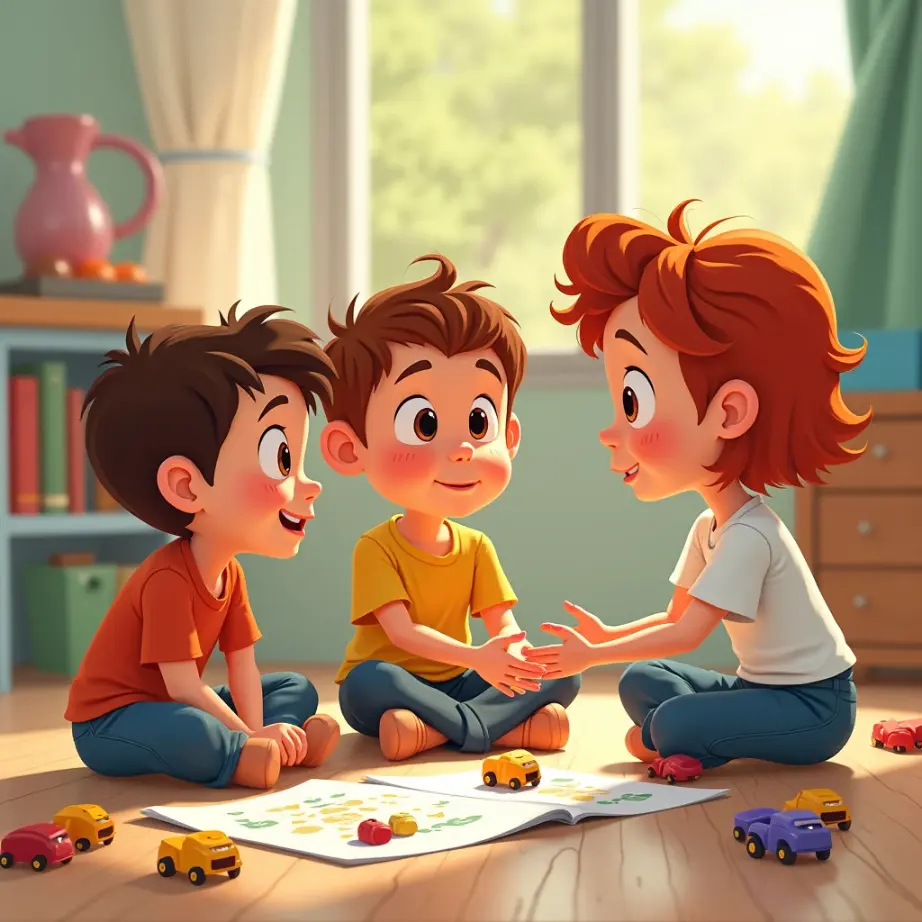 cuento de la aventura de pol marc y ona el descubrimiento del arte de compartir (1)