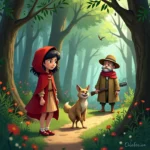 cuento de la aventura enrojecida en el bosque encantado (1)