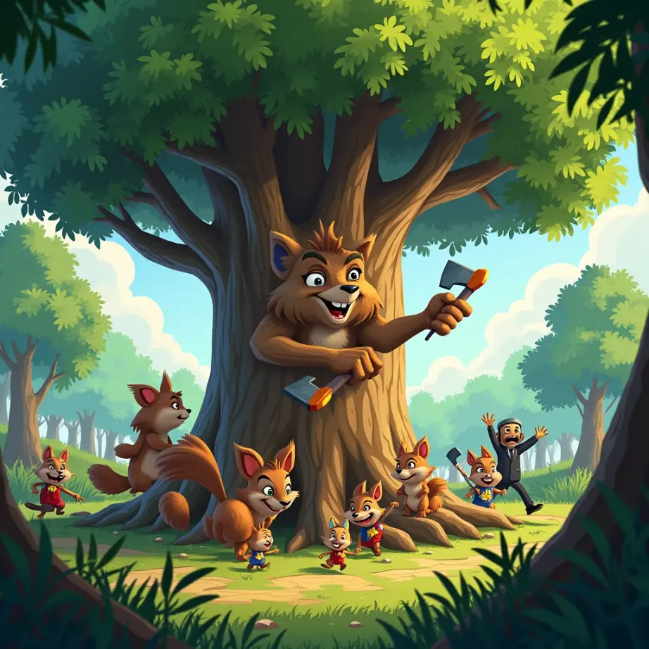 cuento de la batalla del bosque pancracio y sus defensores silvestres (1)