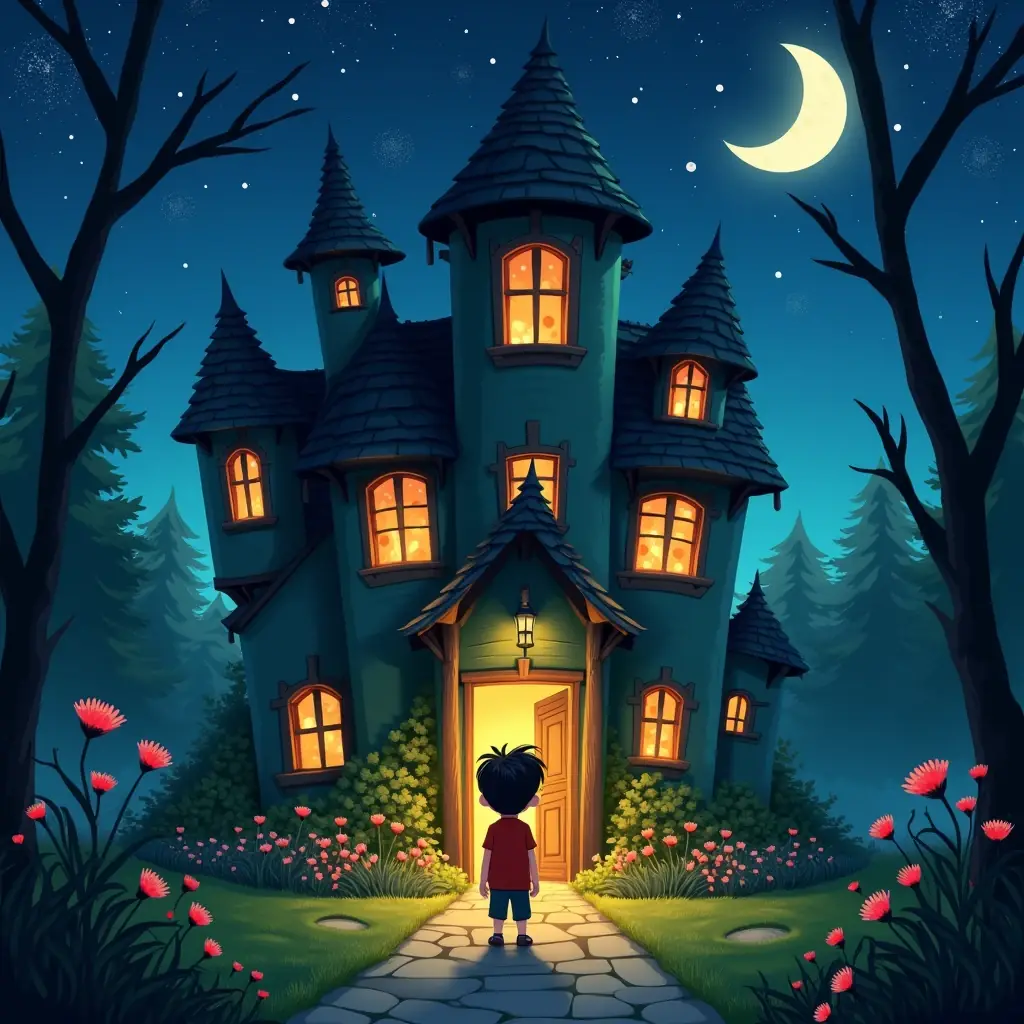 cuento de la casa de los susurros ocultos