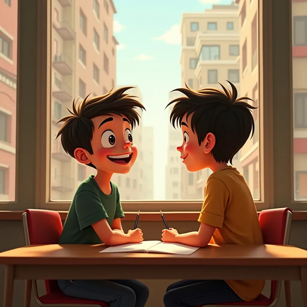 cuento de la ciudad de los edificios altos y los corazones silenciosos