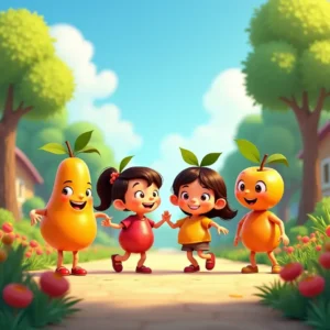 cuento de la fruta de la amistad crece en el jardin del colegio (1)