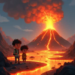 cuento de la furia del volcan un viaje de aventuras y descubrimiento a traves del fuego y la lava (1)