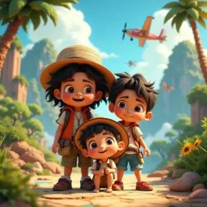 cuento de la gran aventura de los cuatro soles gaia bali luz y diegi al redescubrir el mundo (1)