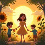 cuento de la luna y su cortejo de simbolos celestiales y terrenales (1)