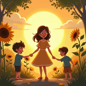 cuento de la luna y su cortejo de simbolos celestiales y terrenales (1)