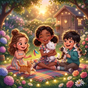 cuento de la magia de las gatitas de hanna