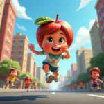 cuento de la manzana argentina y el gol saludable rumbo al mundial (1)