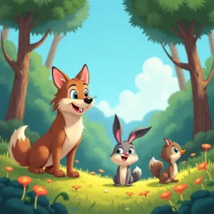 cuento de la maravillosa aventura de luno y sus nuevos amigos en el bosque encantado (1)