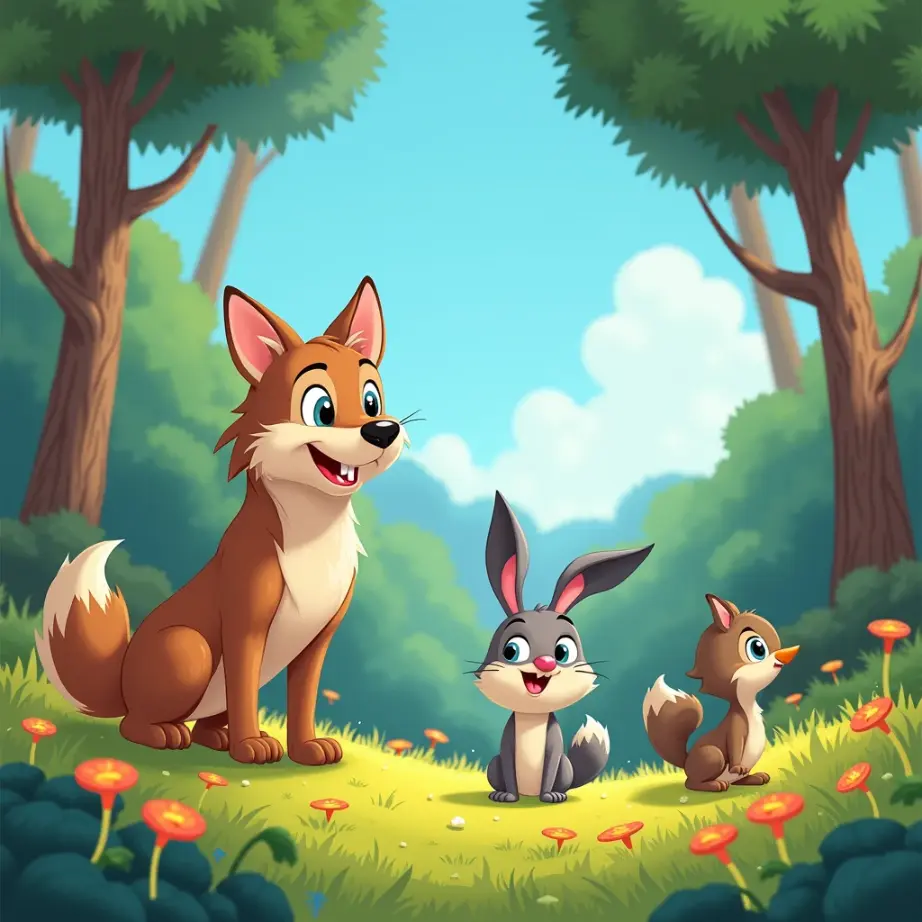 cuento de la maravillosa aventura de luno y sus nuevos amigos en el bosque encantado (1)