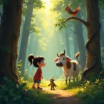 cuento de la nina que escucho los cantos del bosque (1)